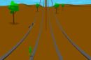 Play free game online: Bugs On A Wire