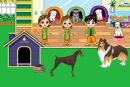 Play free game online: Dog Shop Decoration