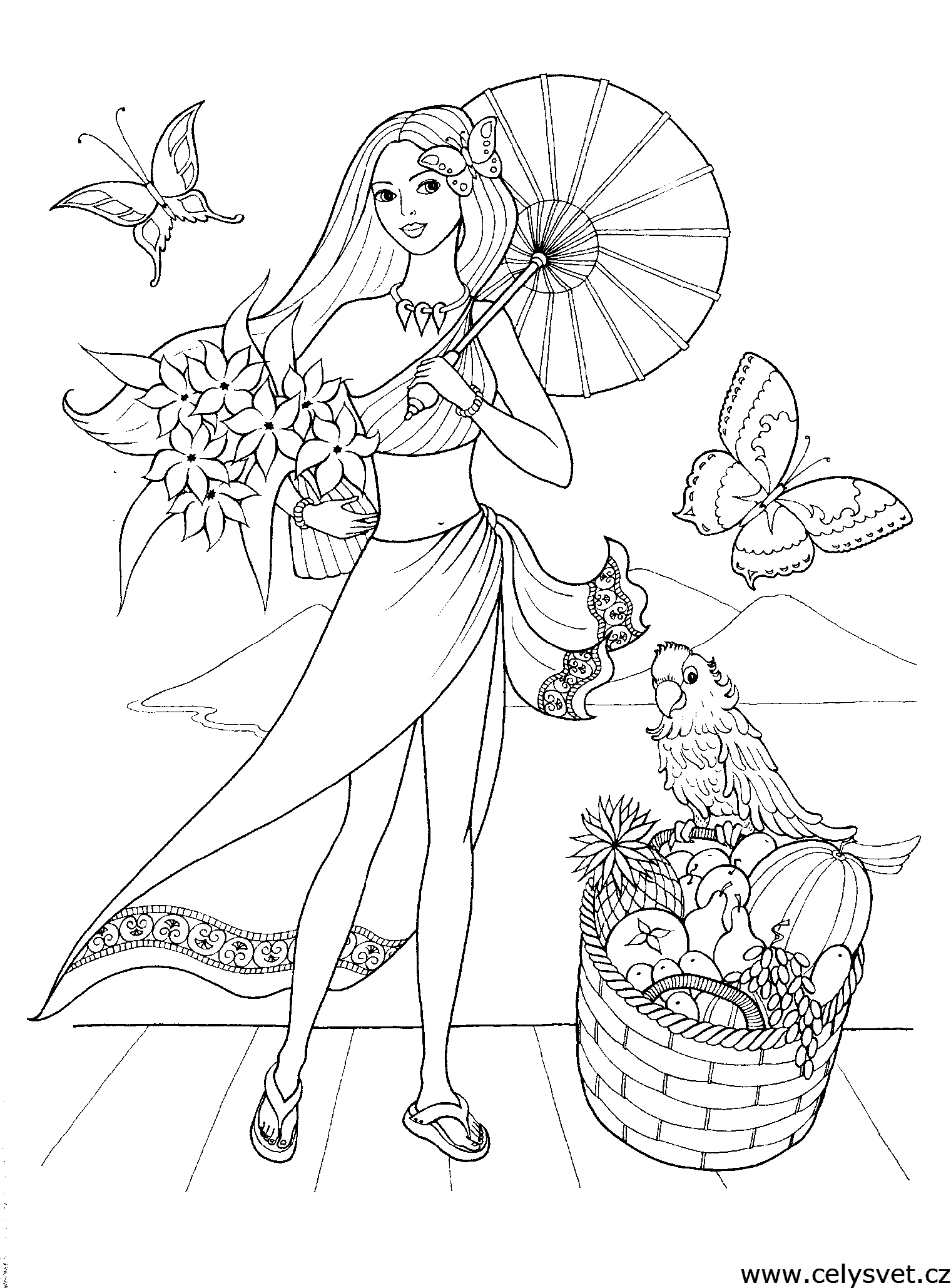 Free coloring page to print