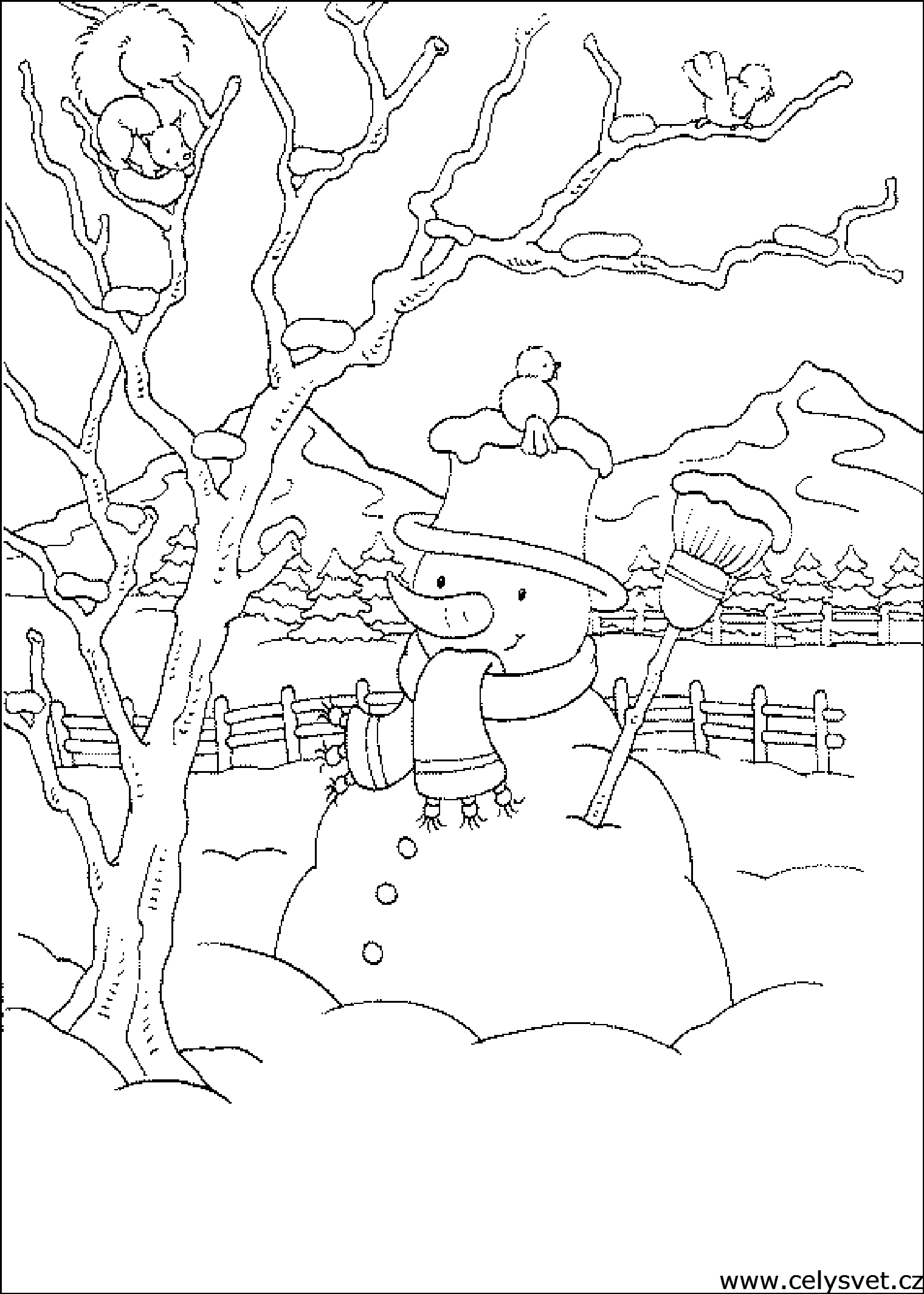 Free coloring page to print