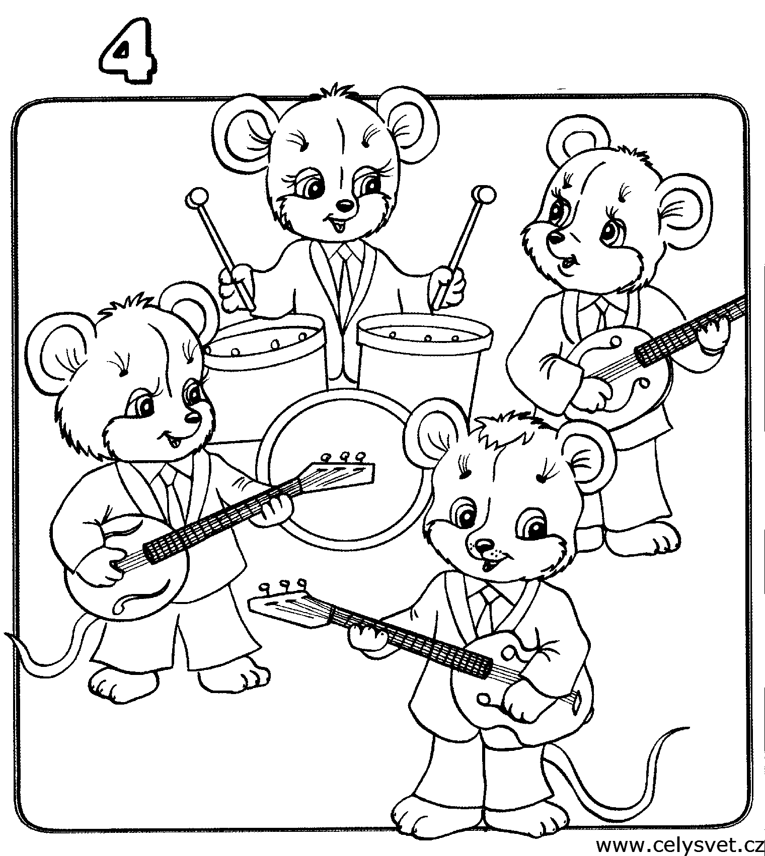 Free coloring page to print