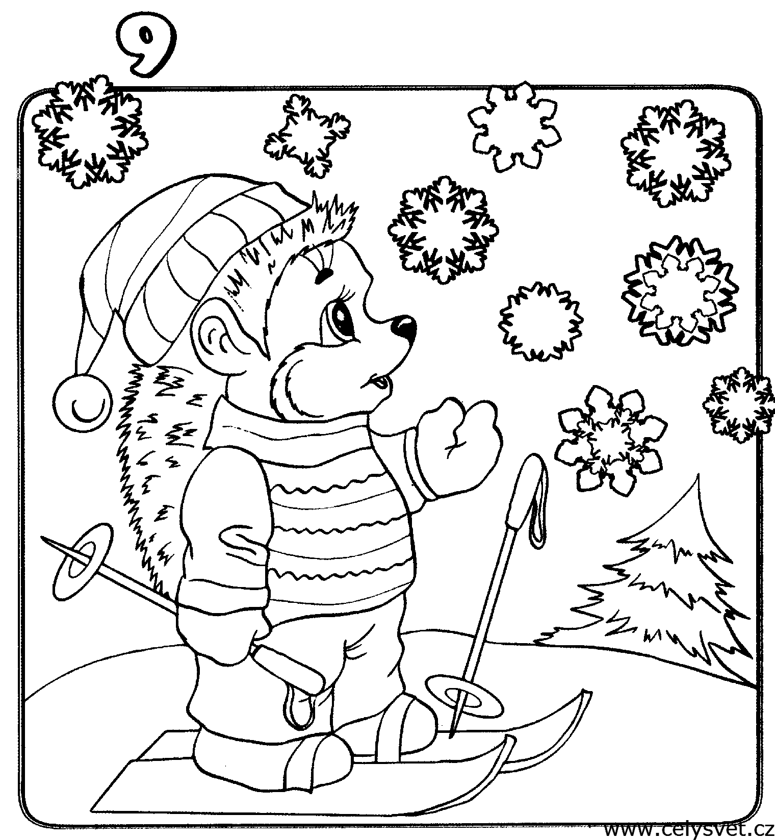 Free coloring page to print