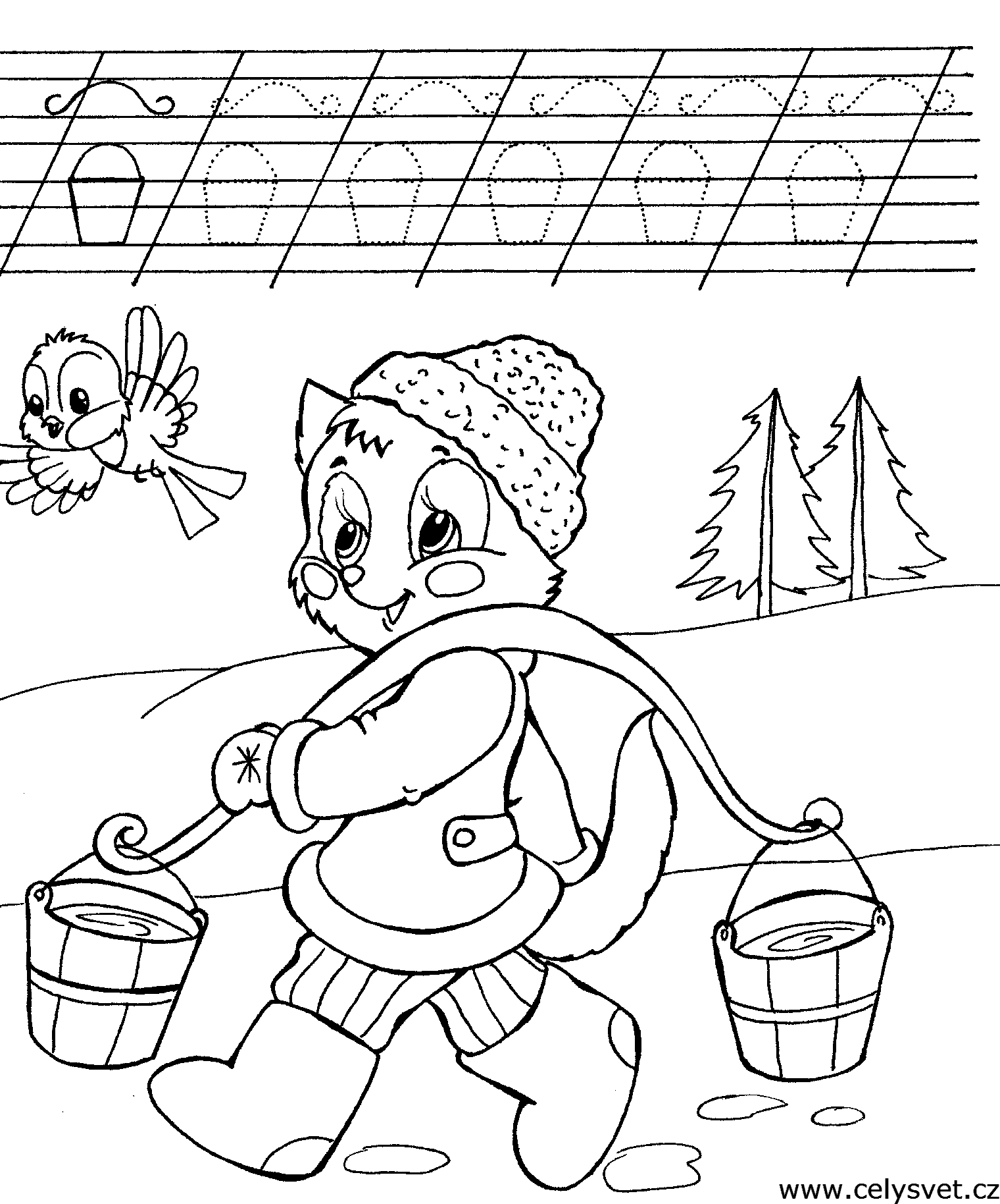 Free coloring page to print