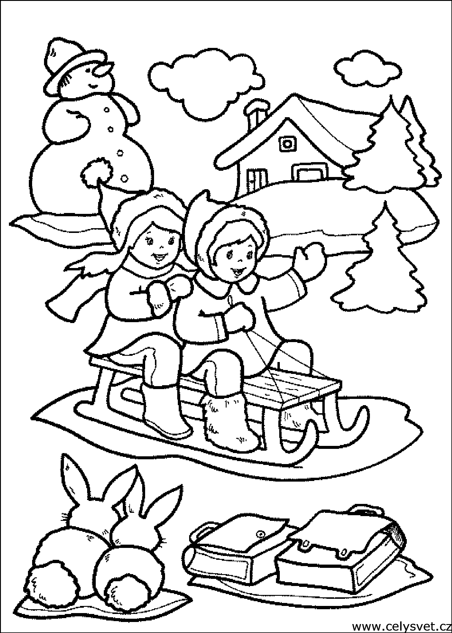 Free coloring page to print