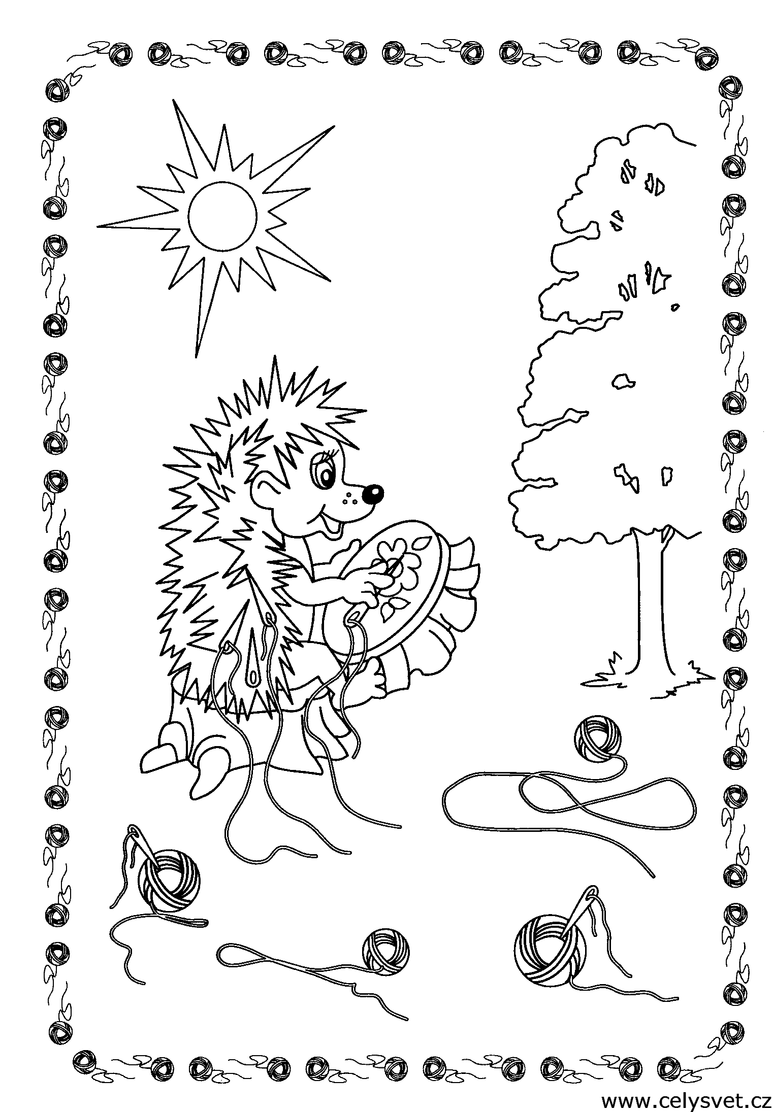 Free coloring page to print