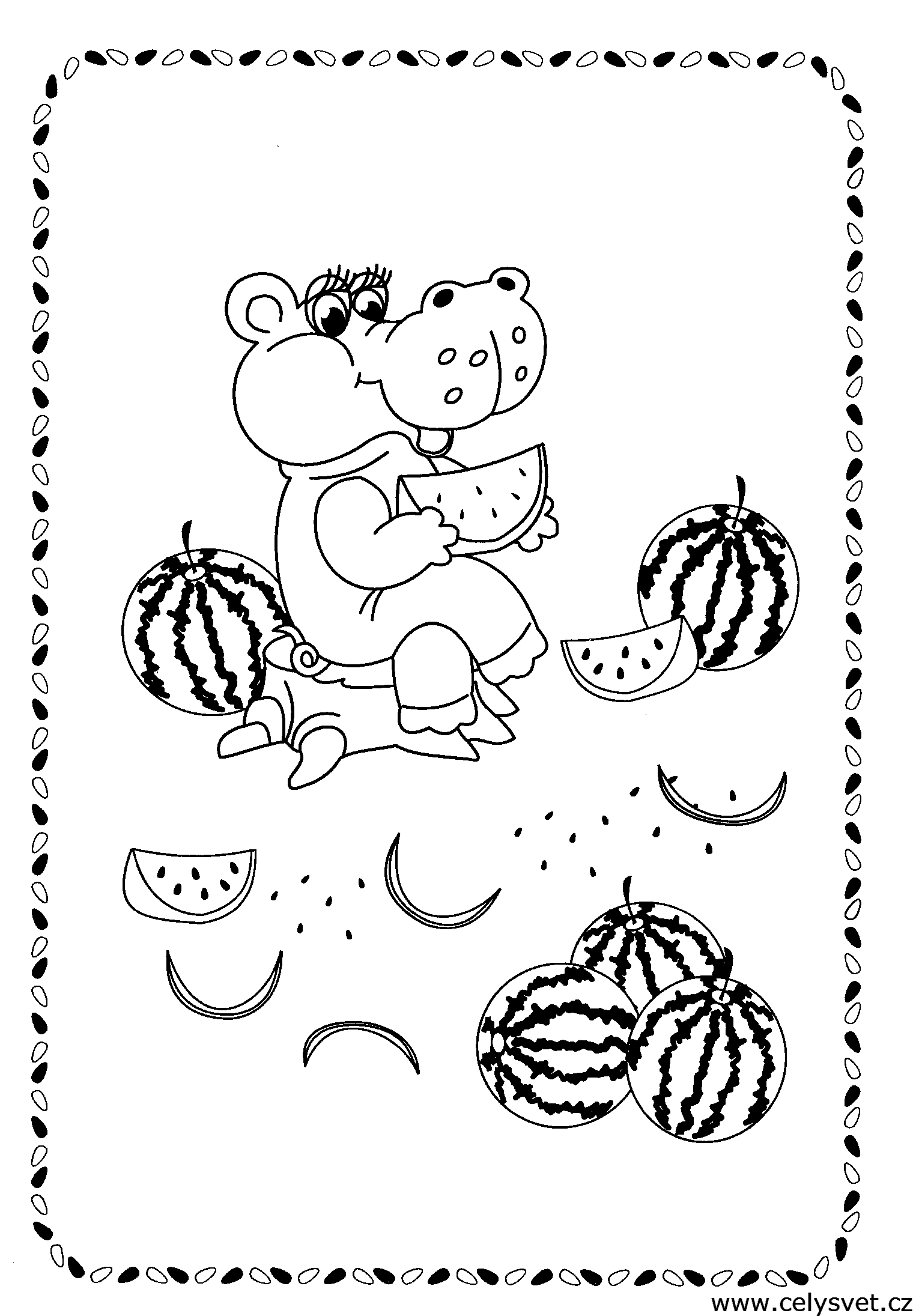 Free coloring page to print