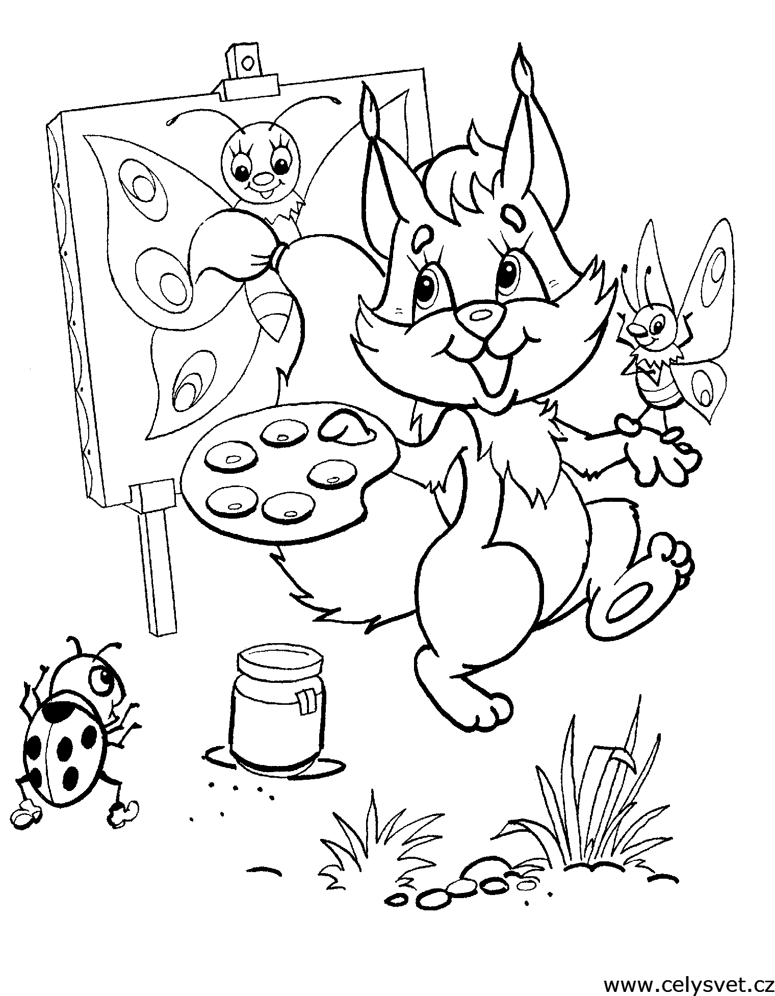 Free coloring page to print